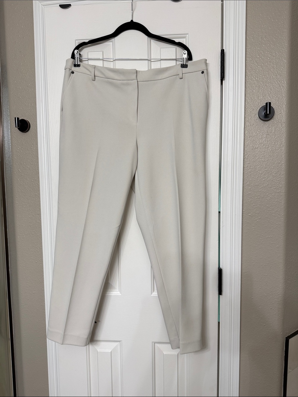 Classic Women's Light cream Dress Pants